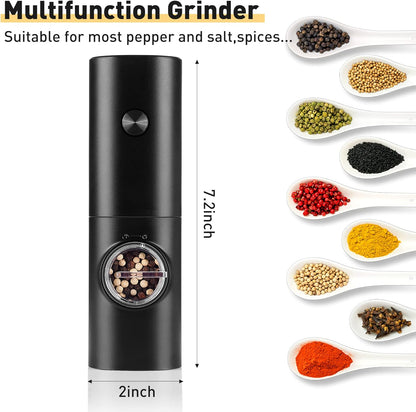 Lurive™ Electric Automatic Salt-Pepper Grinder