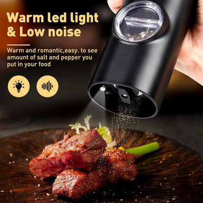 Lurive™ Electric Automatic Salt-Pepper Grinder